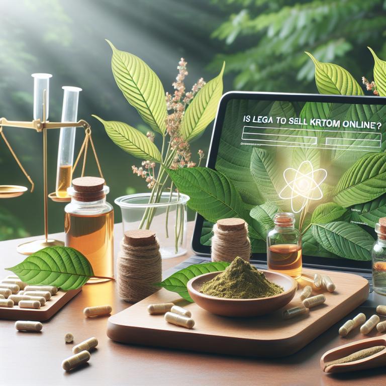 Is It Legal To Sell Kratom Online?